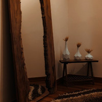 آینه قدی چوبی چنار